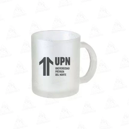 Taza vidrio pavonado 11oz