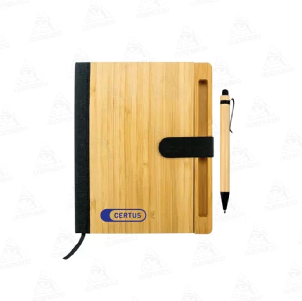 Libreta ejecutiva de bambu GPB9696