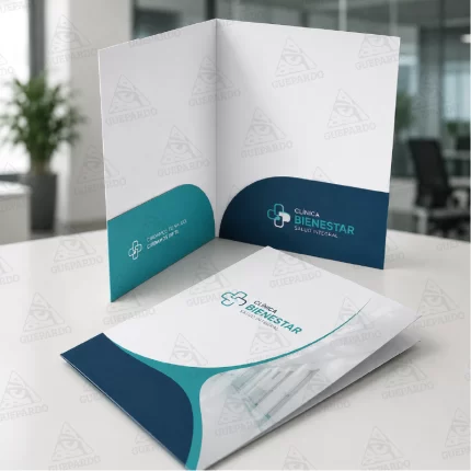 Folder corporativo exclusivo